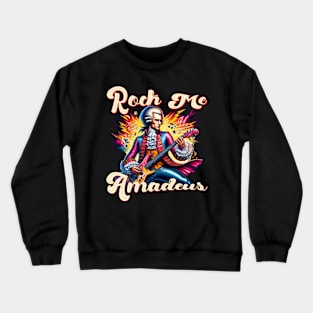 Rock Me Amadeus: Classical Rockstar Crewneck Sweatshirt